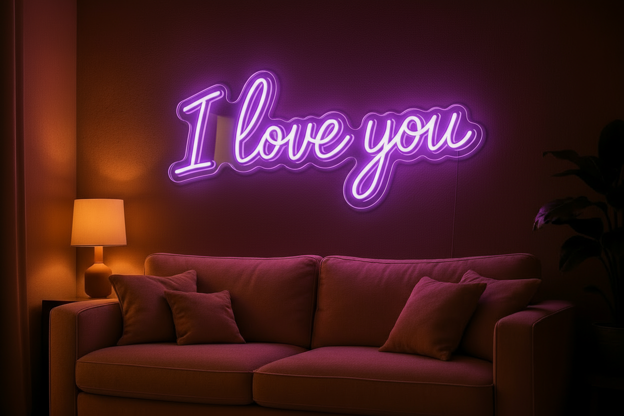 I love you LED NEON SIGN