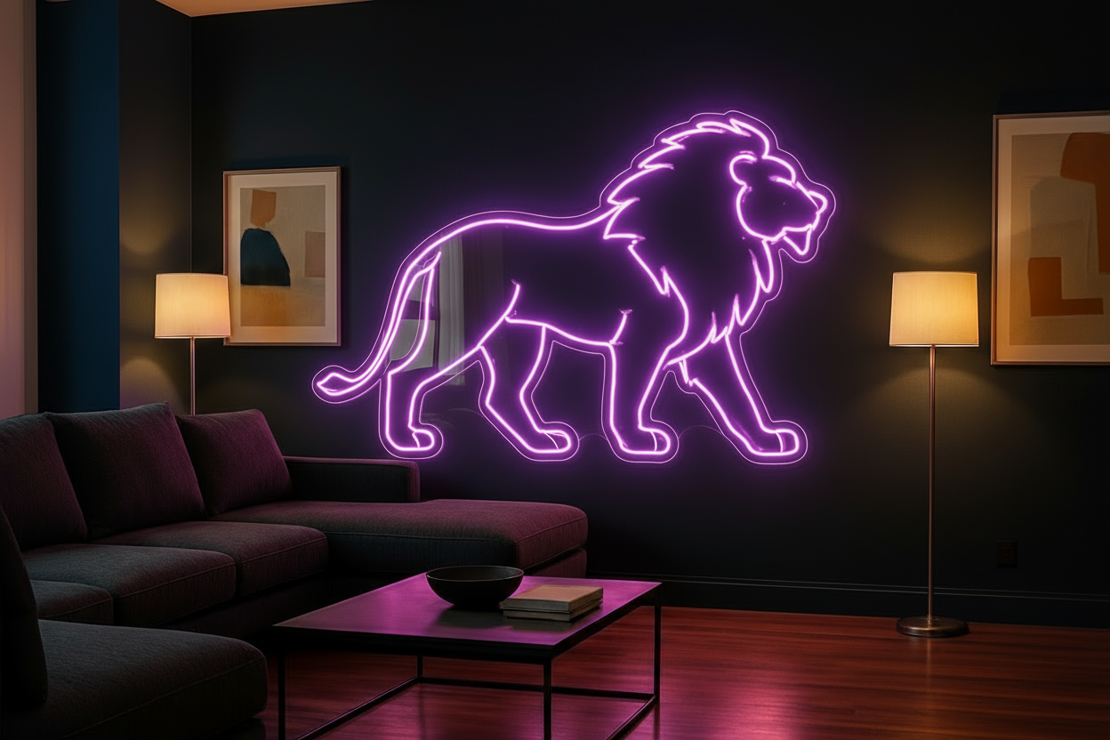 Lion LED NEON SIGN