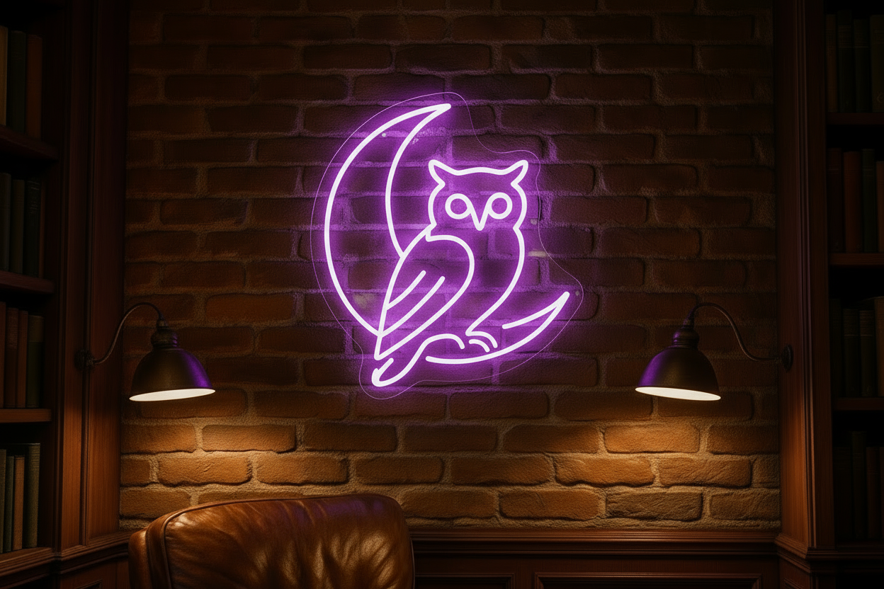 Owl LED NEON SIGN