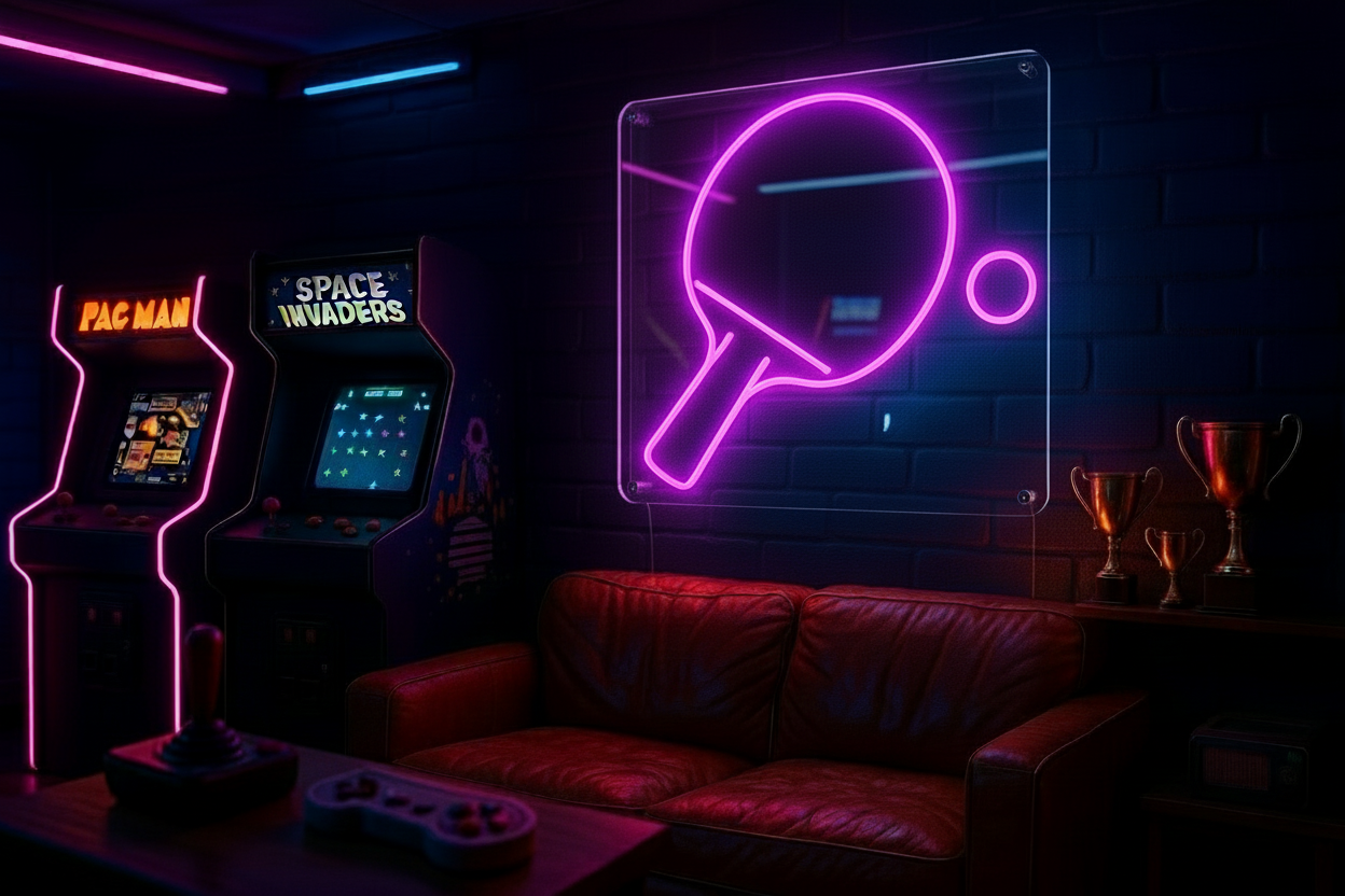 Ping Pong LED NEON SIGN