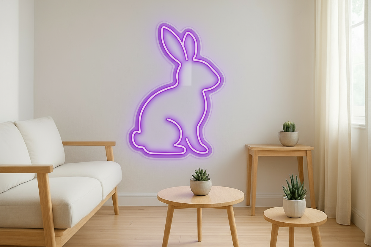 Rabbit LED NEON SIGN