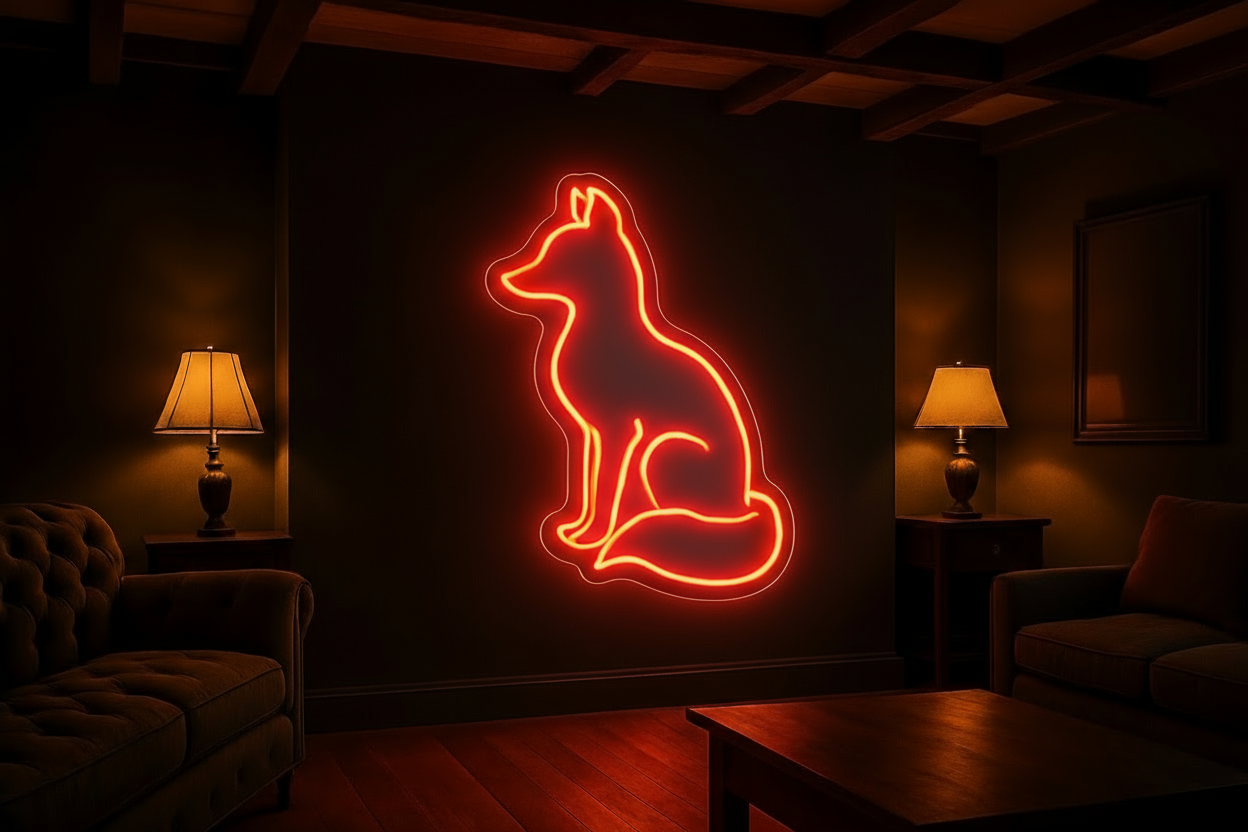 Fox LED NEON SIGN