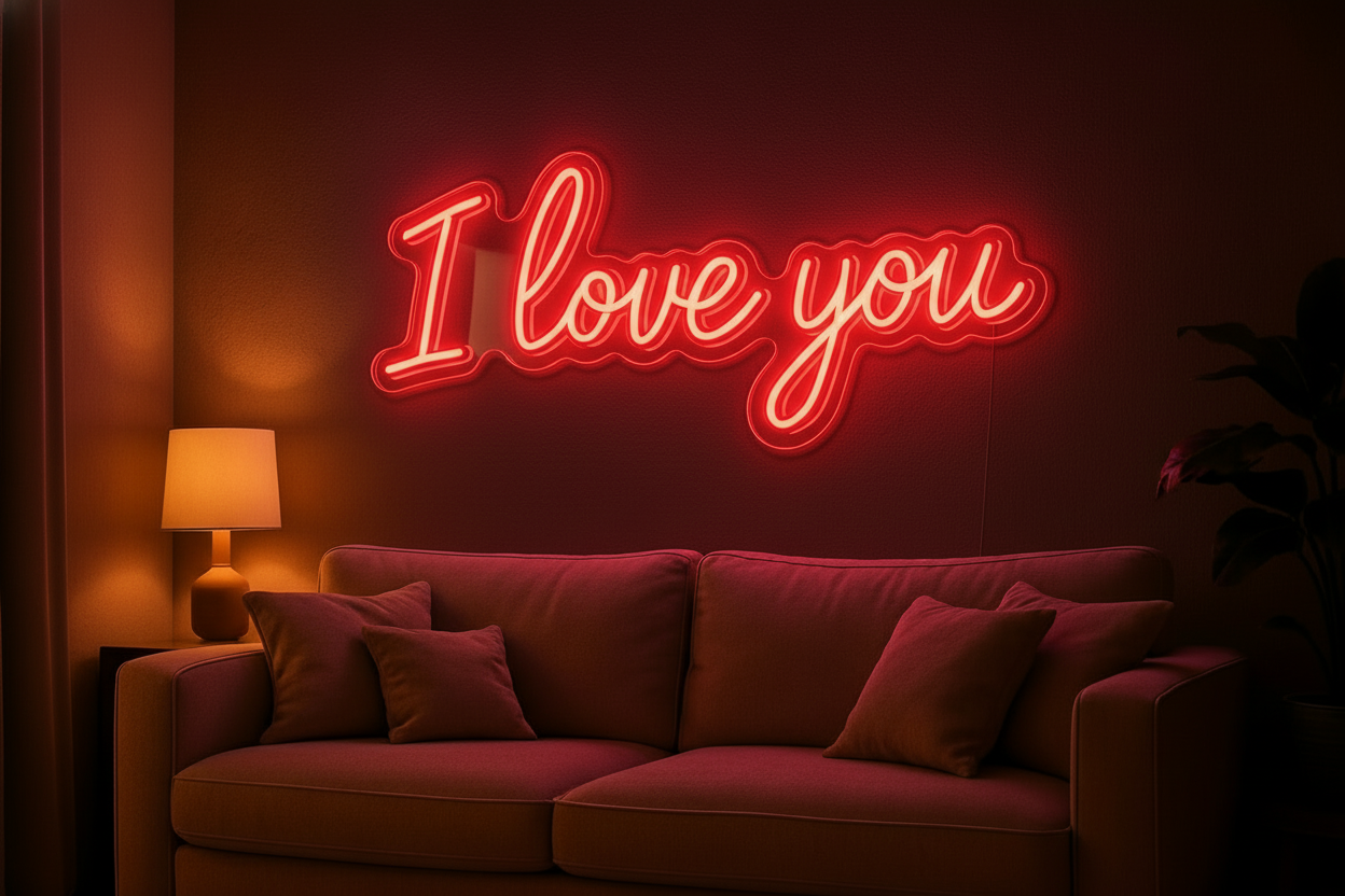 I love you LED NEON SIGN