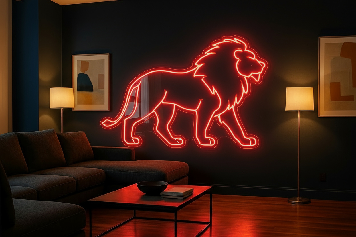 Lion LED NEON SIGN