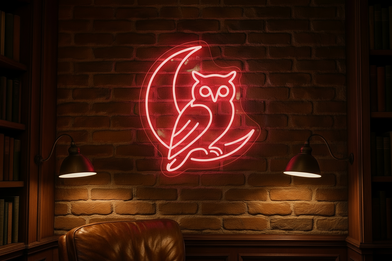 Owl LED NEON SIGN