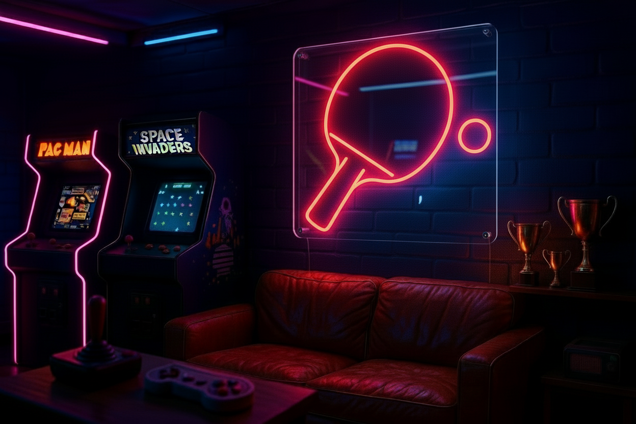 Ping Pong LED NEON SIGN