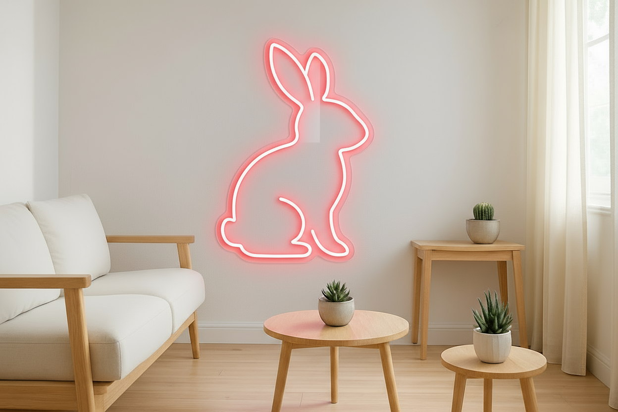 Rabbit LED NEON SIGN