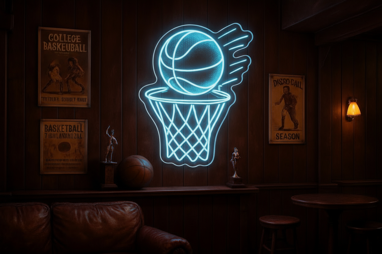 Basketball LED NEON SIGN