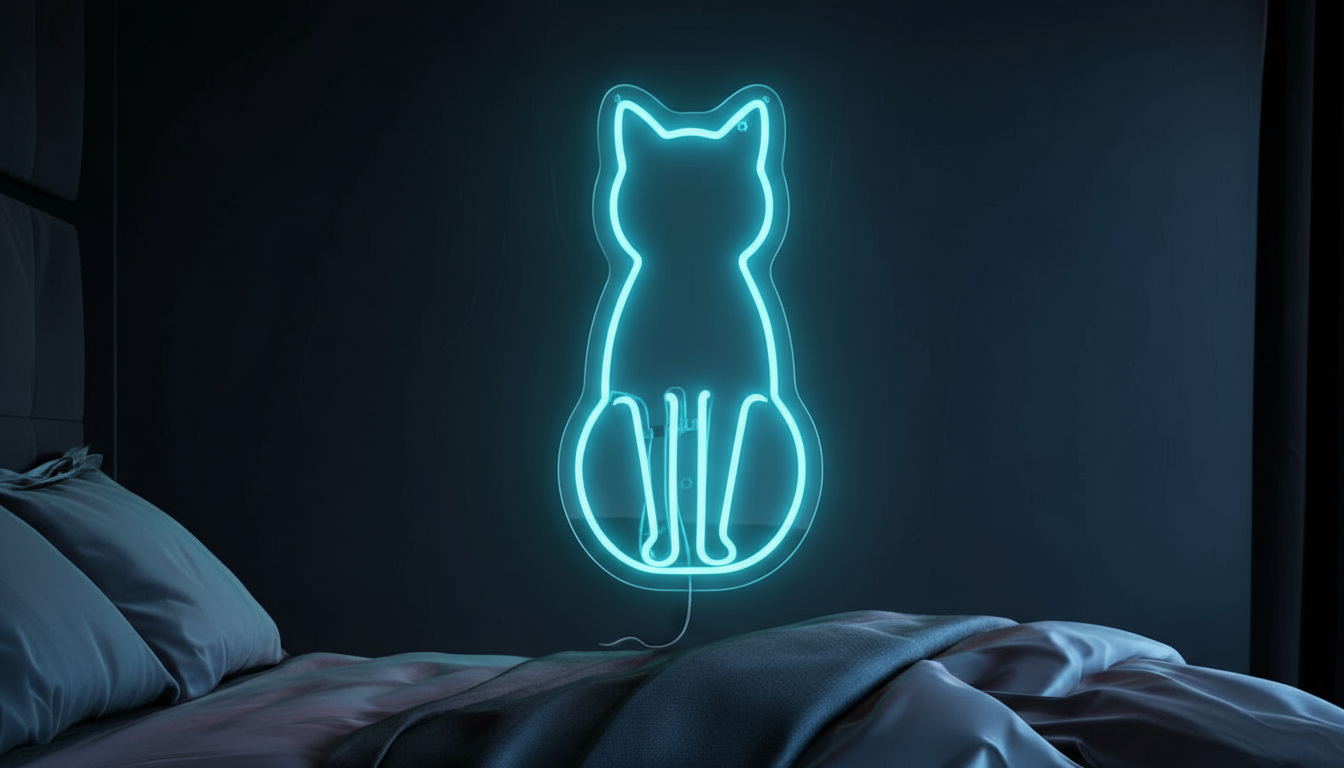 CAT LED NEON SIGN