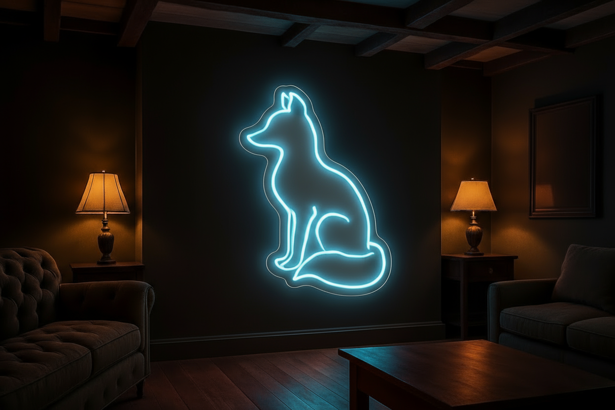Fox LED NEON SIGN