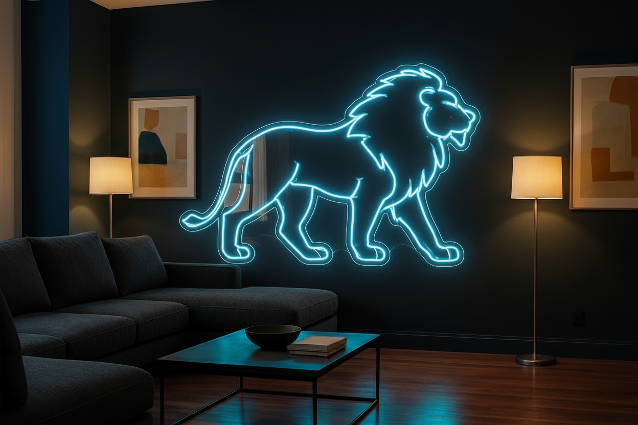Lion LED NEON SIGN