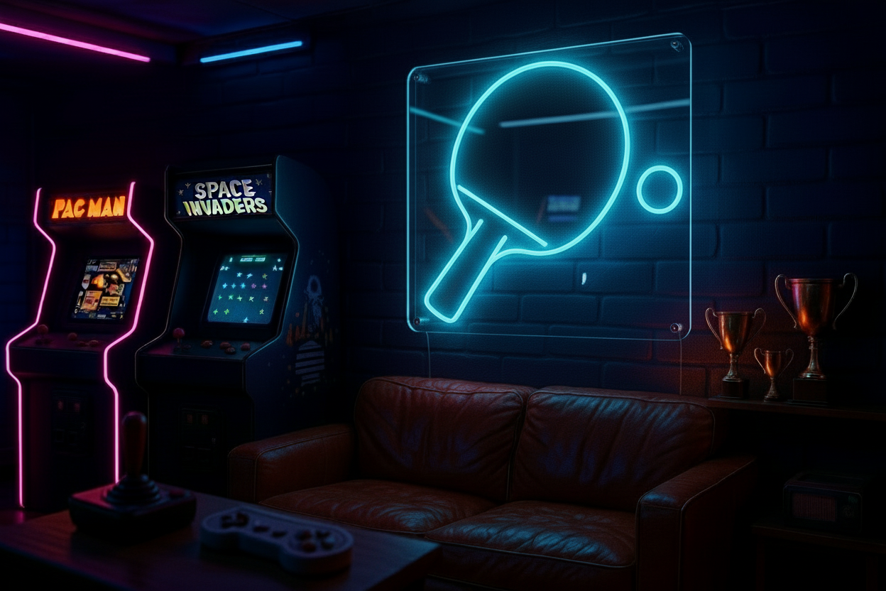 Ping Pong LED NEON SIGN