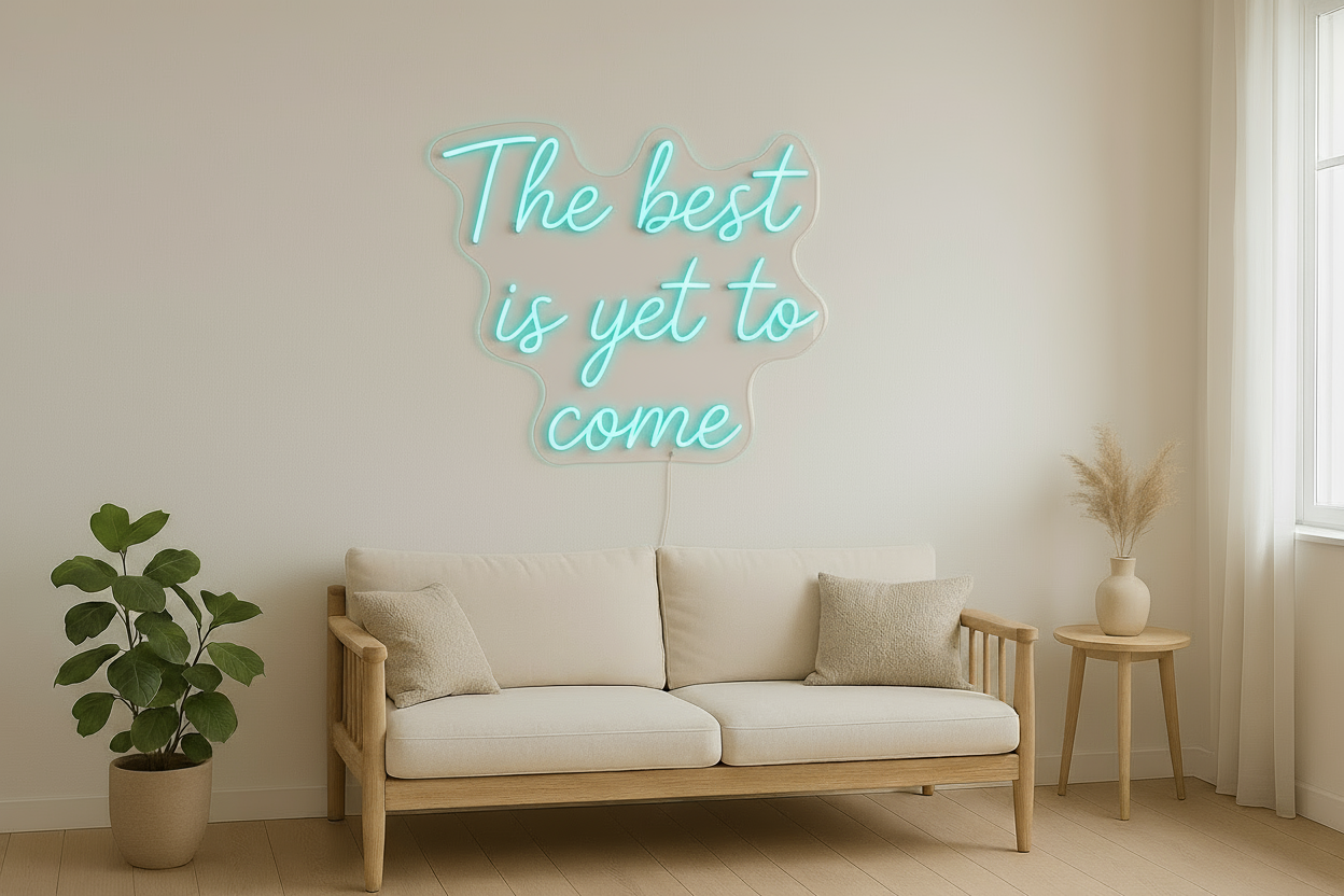 The best is yet to come LED NEON SIGN