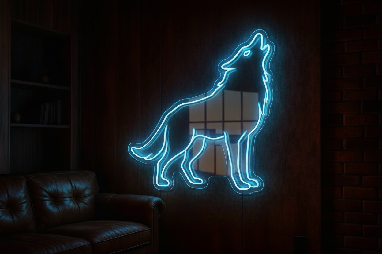 Wolf LED NEON SIGN