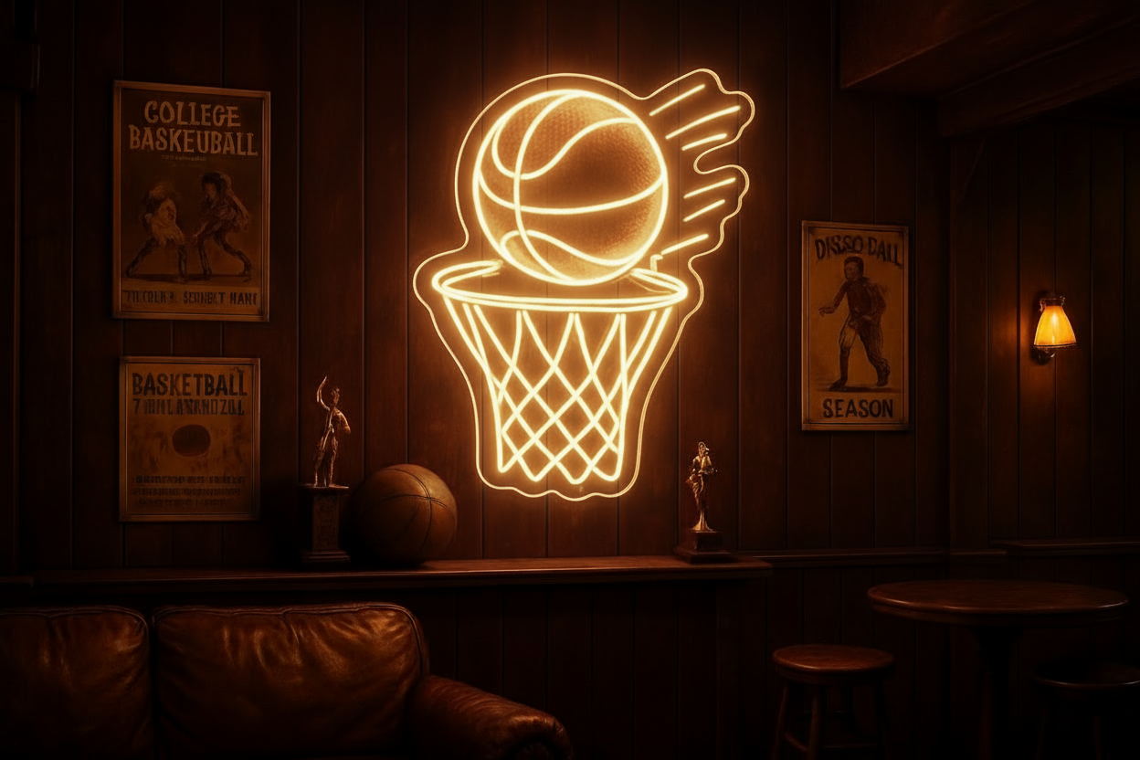 Basketball LED NEON SIGN