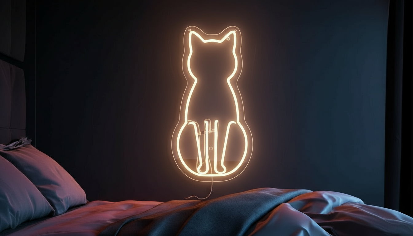 CAT LED NEON SIGN