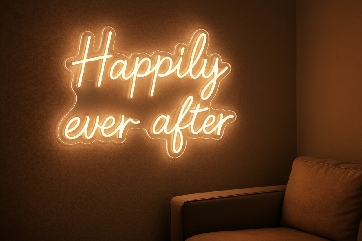 Happily ever after LED NEON SIGN