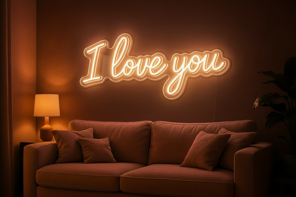 I love you LED NEON SIGN