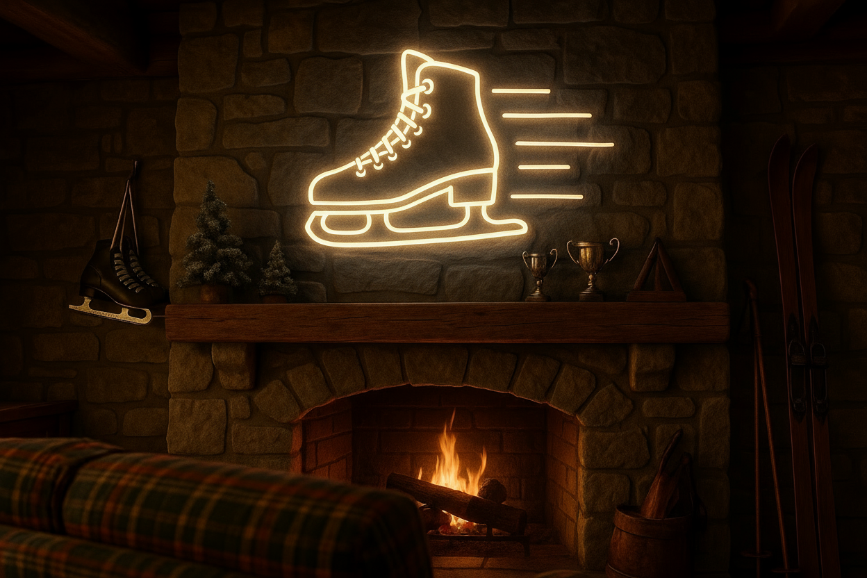 Ice Skating LED NEON SIGN
