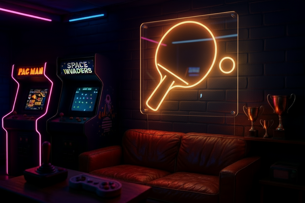 Ping Pong LED NEON SIGN