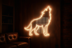Wolf LED NEON SIGN