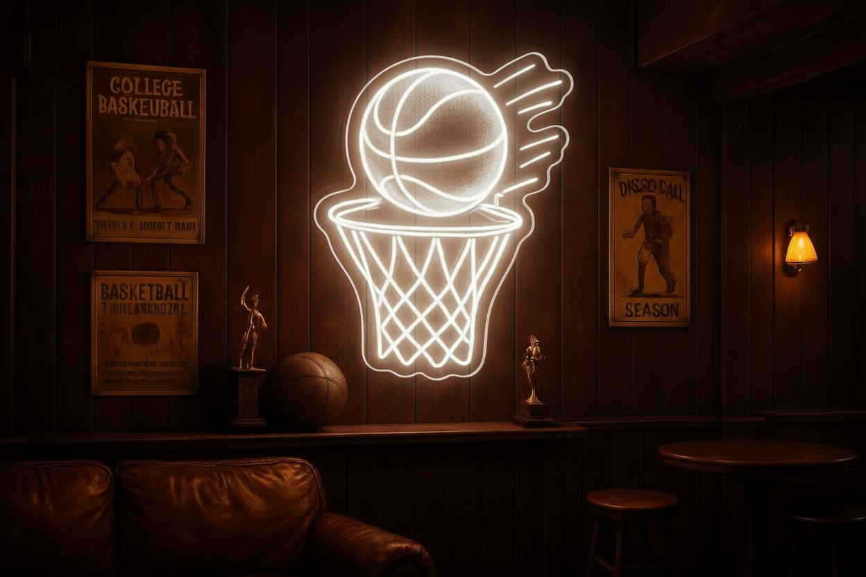 Basketball LED NEON SIGN