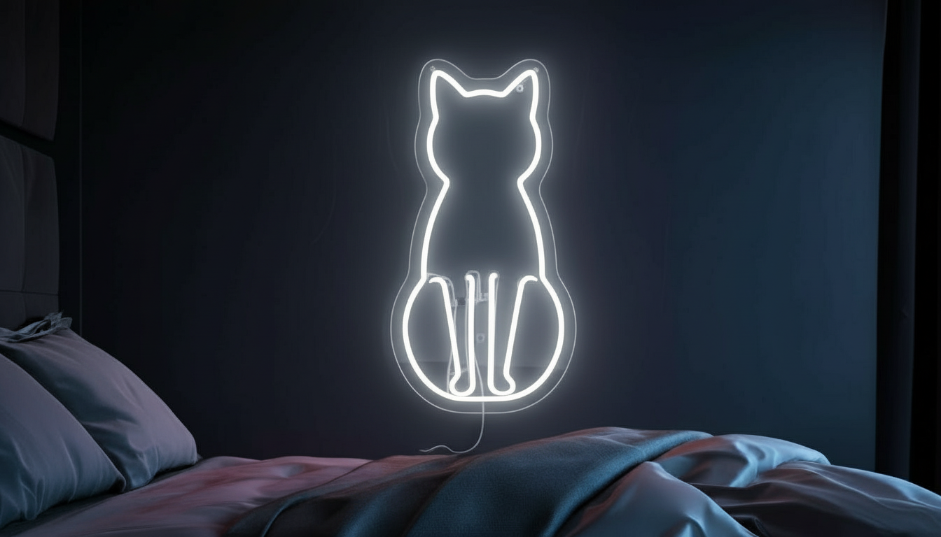 CAT LED NEON SIGN