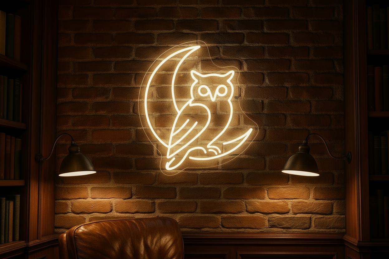 Owl LED NEON SIGN