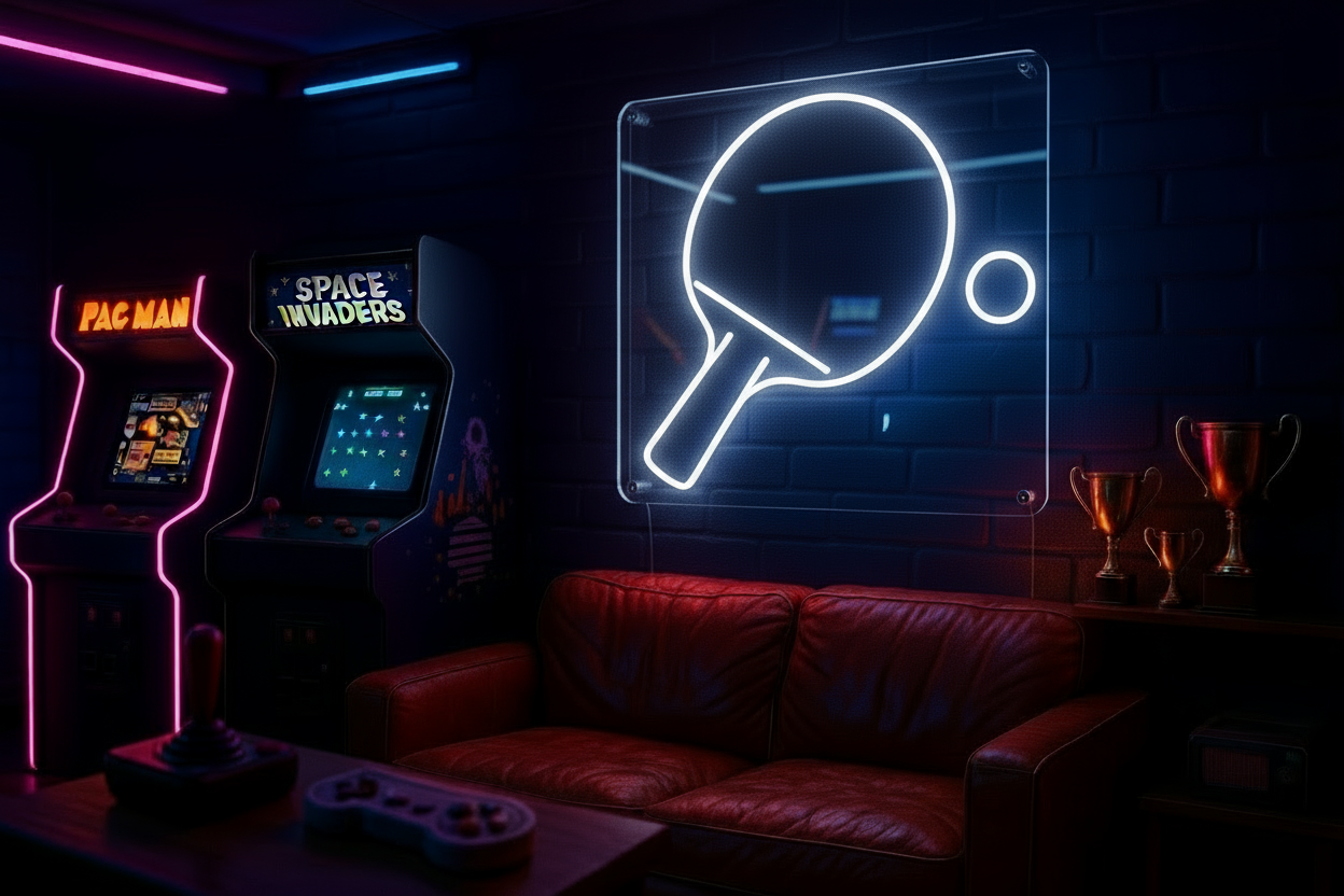 Ping Pong LED NEON SIGN