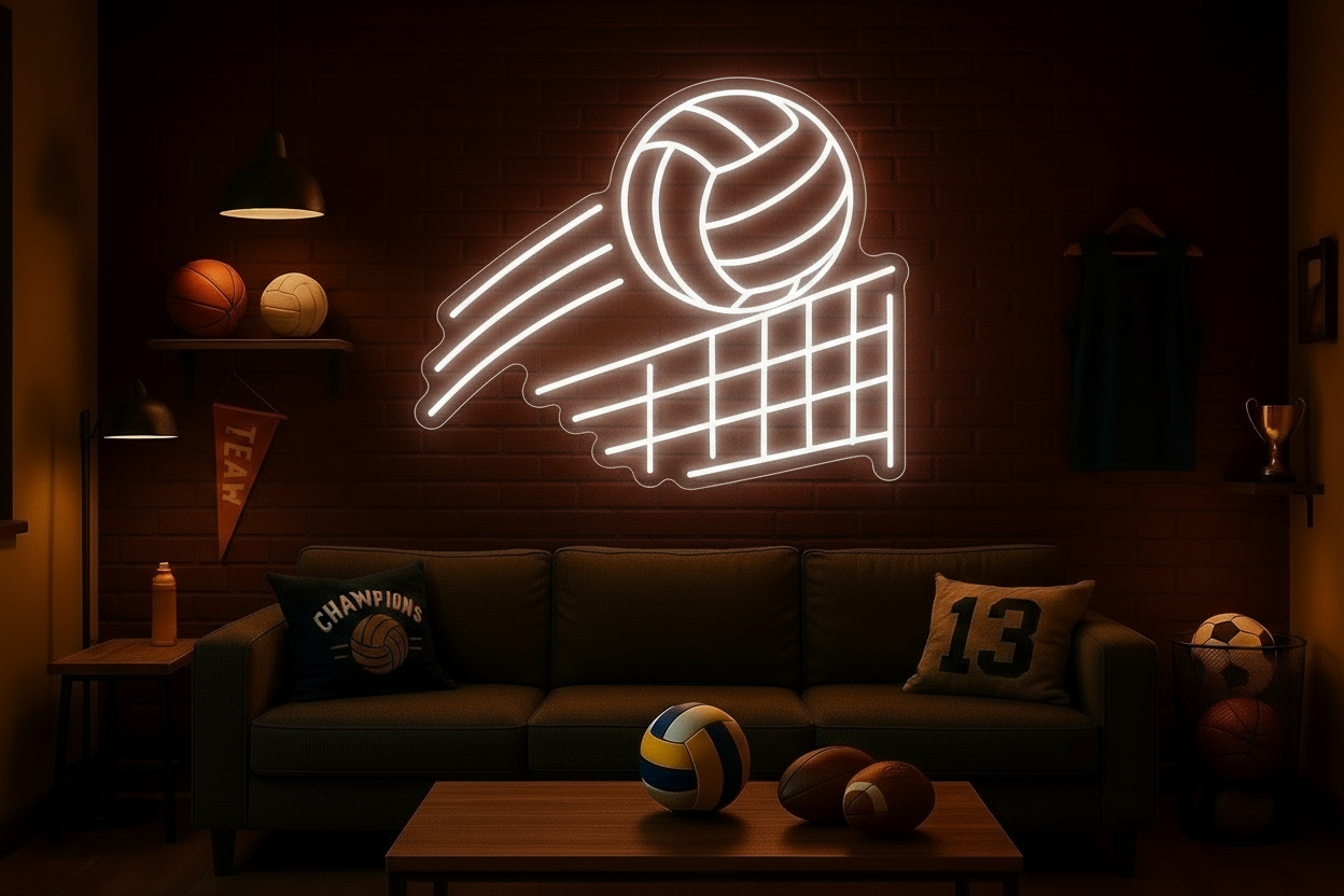 Volley Ball LED NEON SIGN