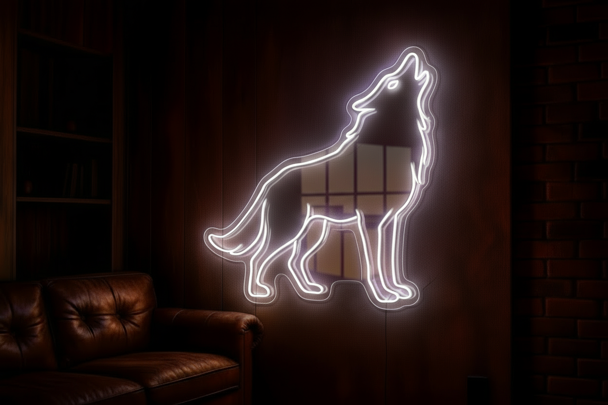Wolf LED NEON SIGN