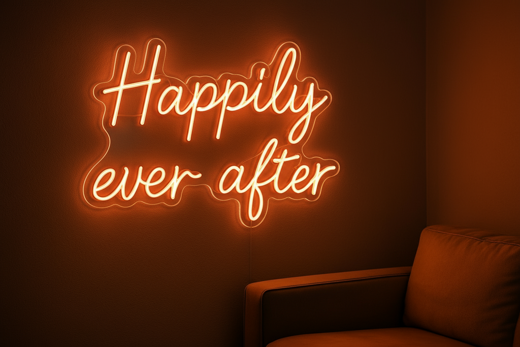 Happily ever after LED NEON SIGN
