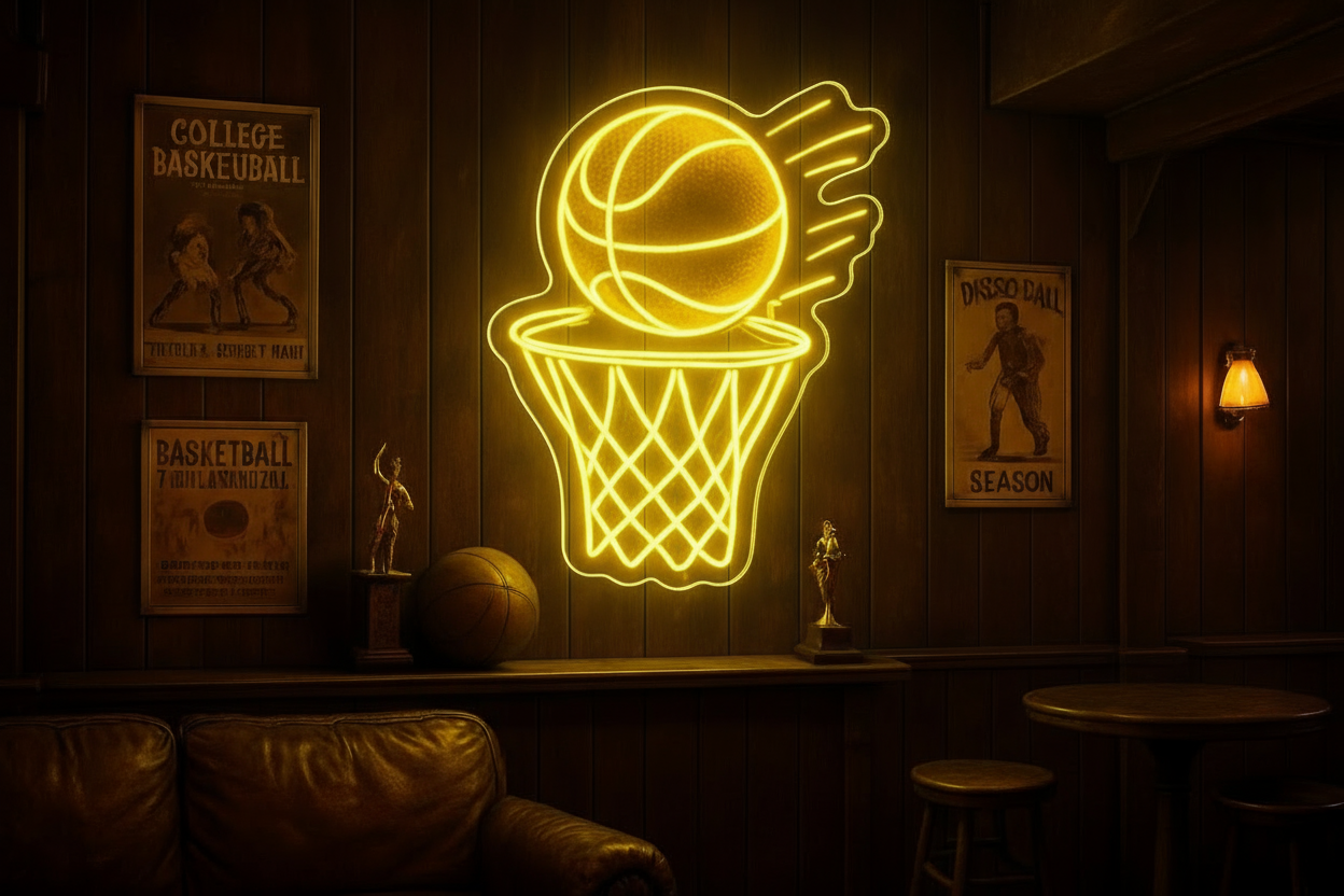Basketball LED NEON SIGN