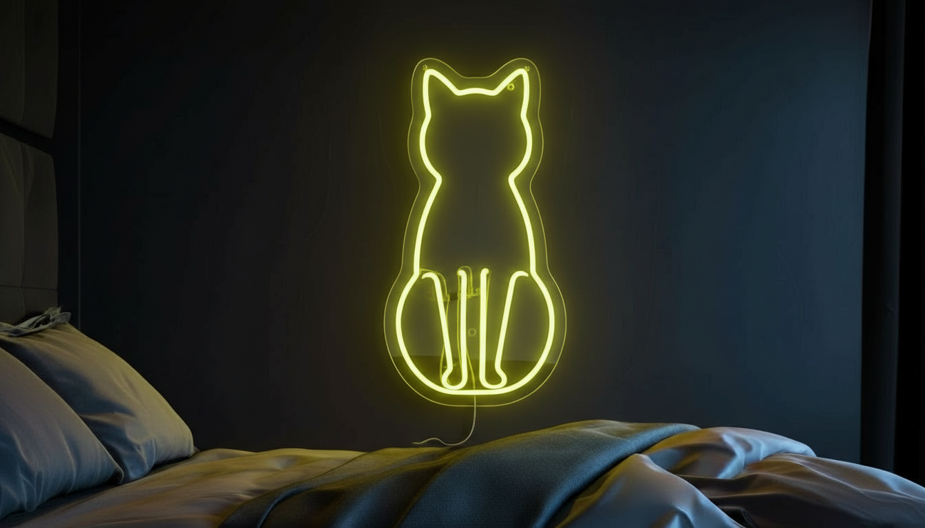CAT LED NEON SIGN