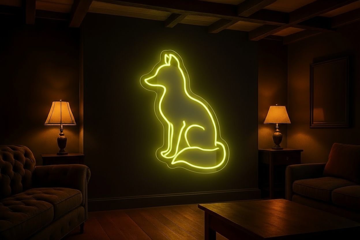 Fox LED NEON SIGN