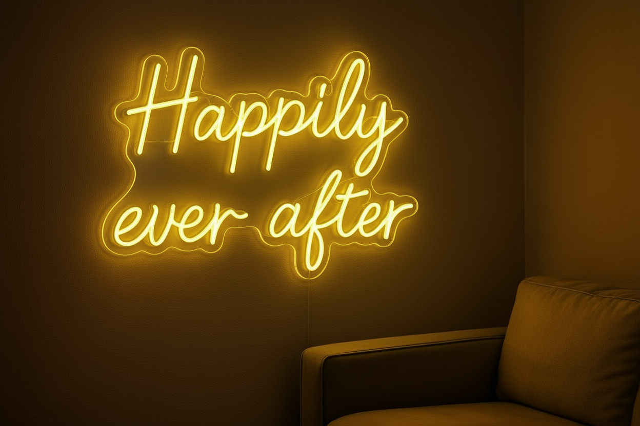 Happily ever after LED NEON SIGN