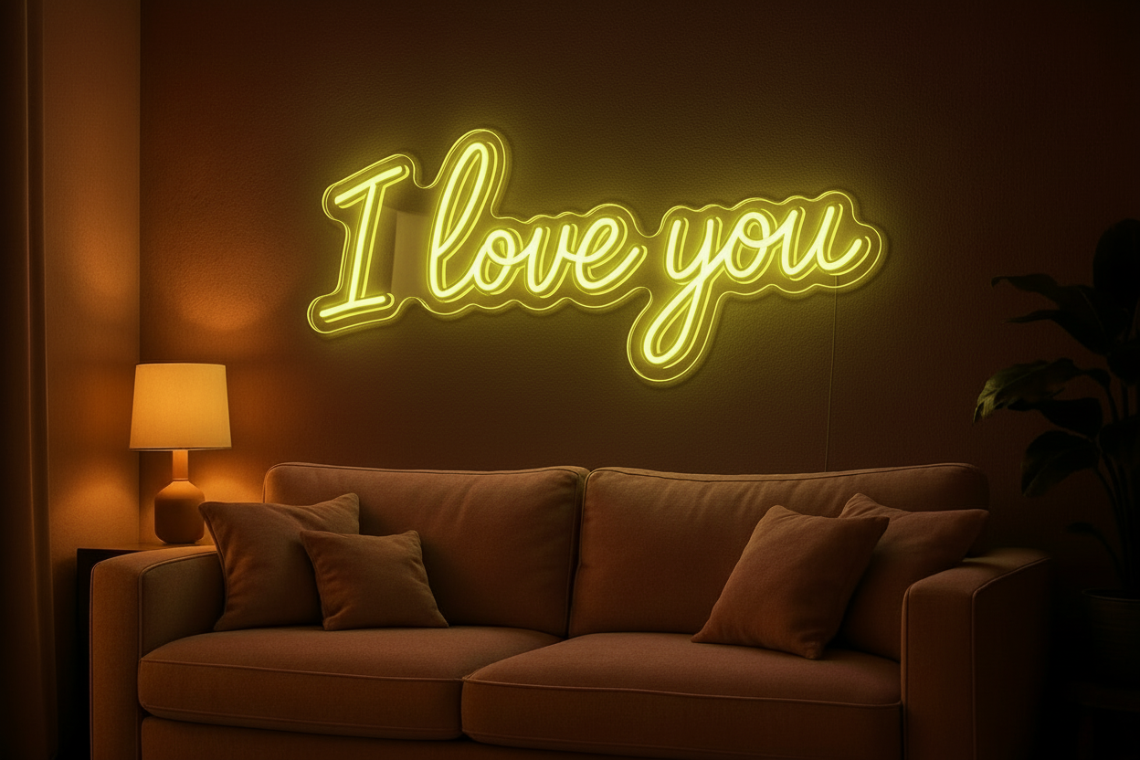 I love you LED NEON SIGN