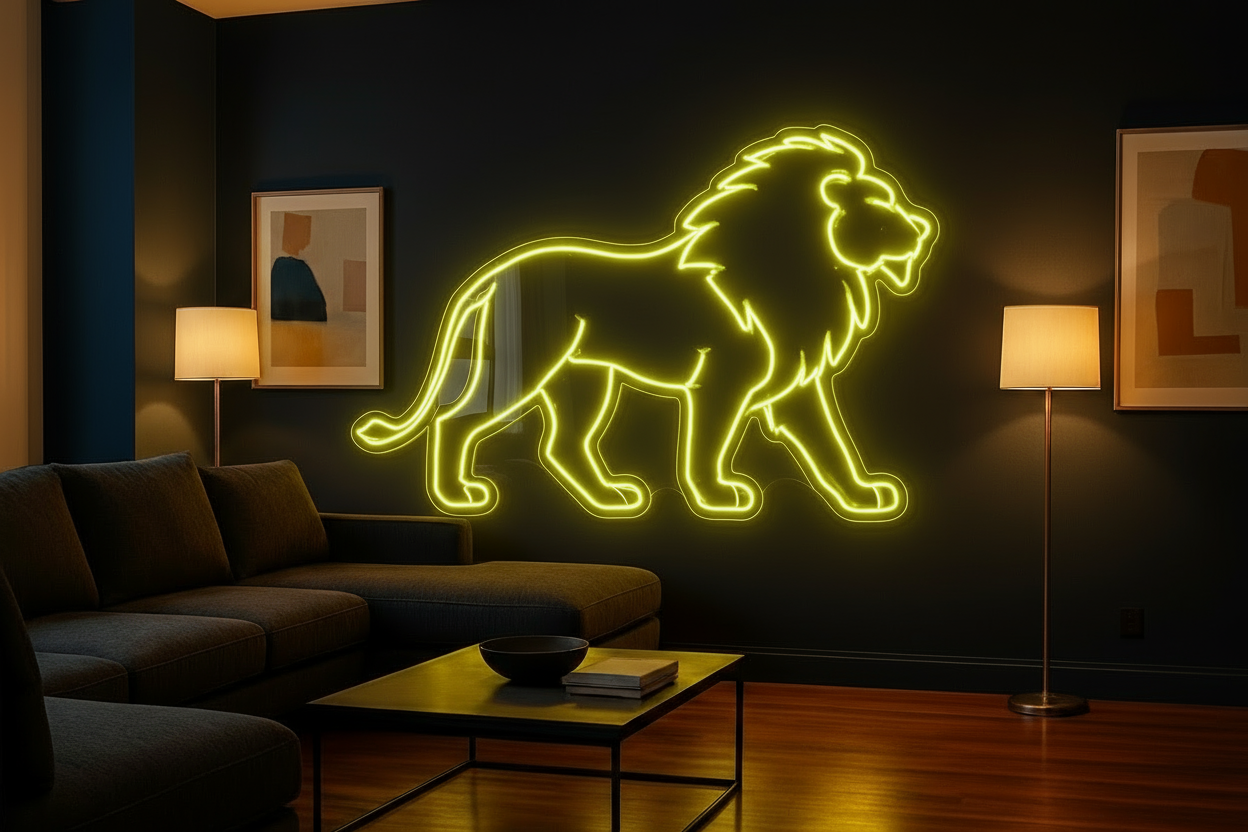 Lion LED NEON SIGN