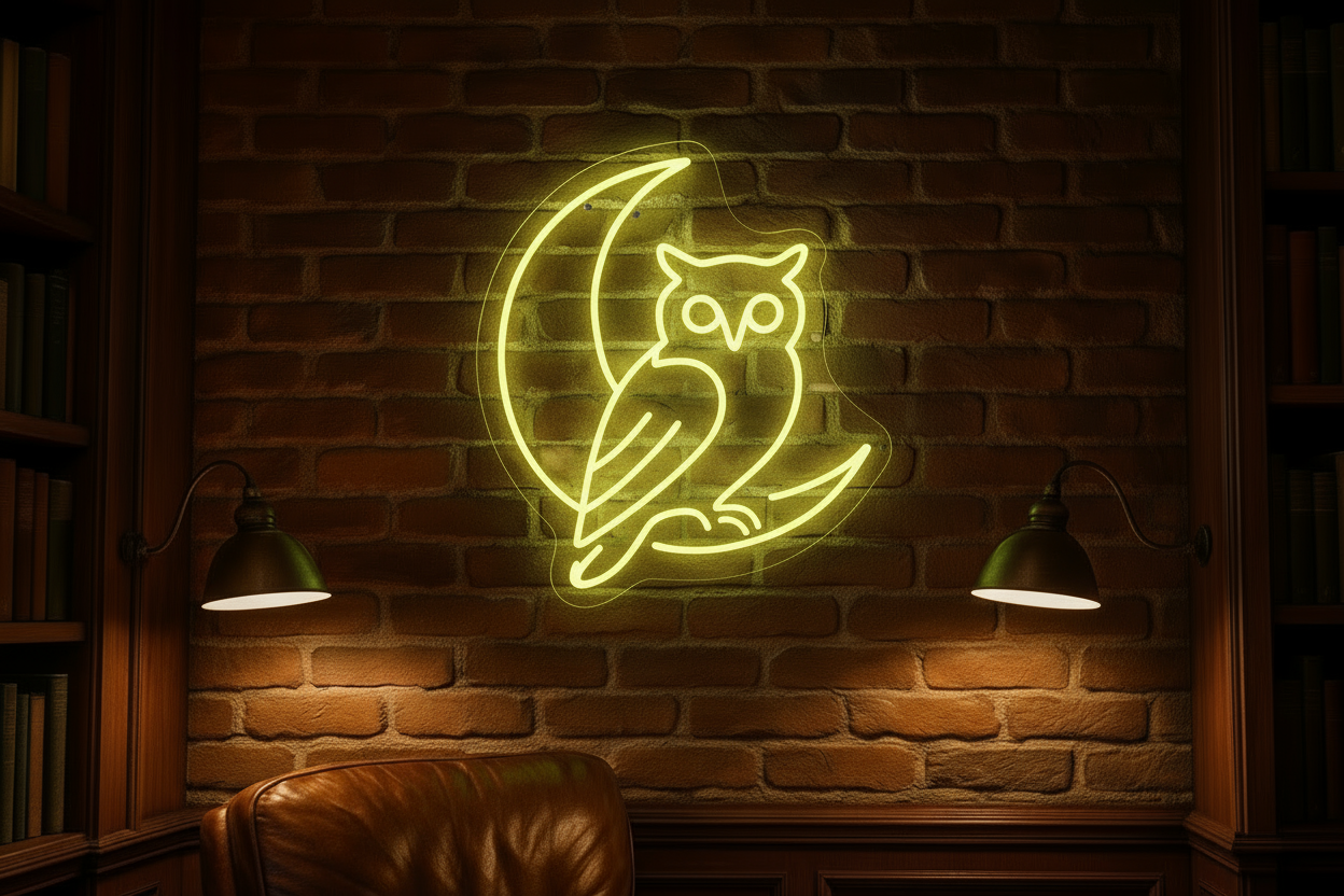 Owl LED NEON SIGN