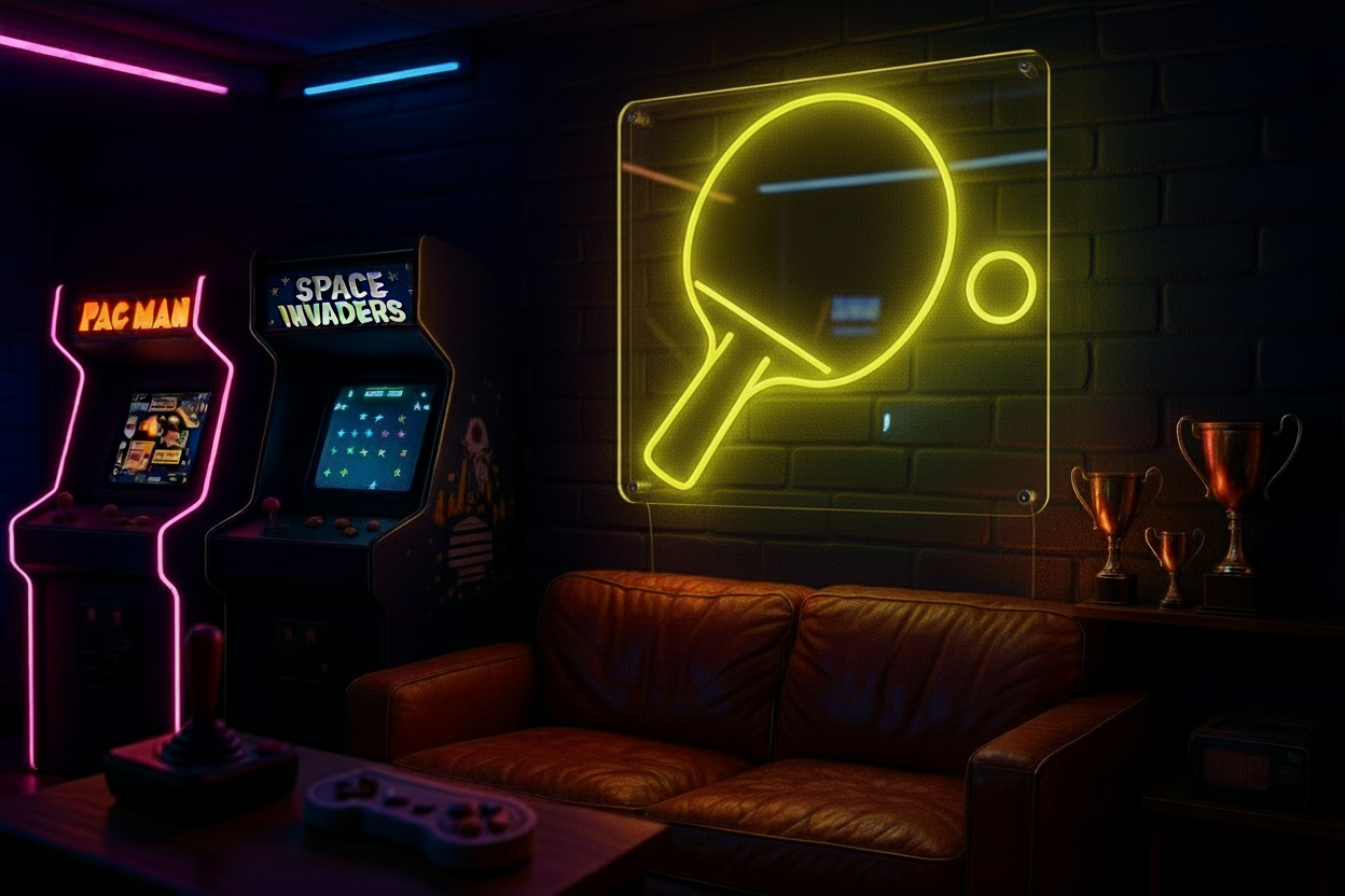 Ping Pong LED NEON SIGN