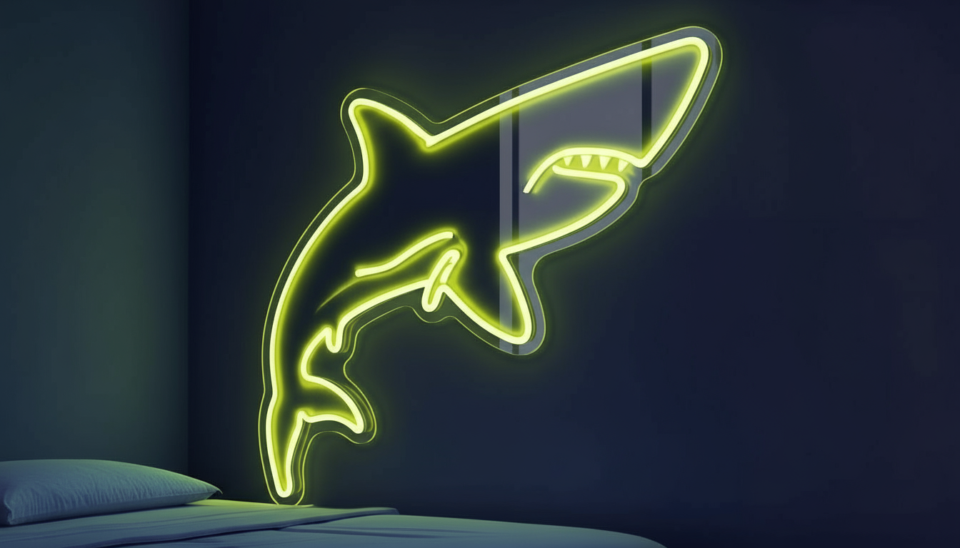 SHARK LED NEON SIGN